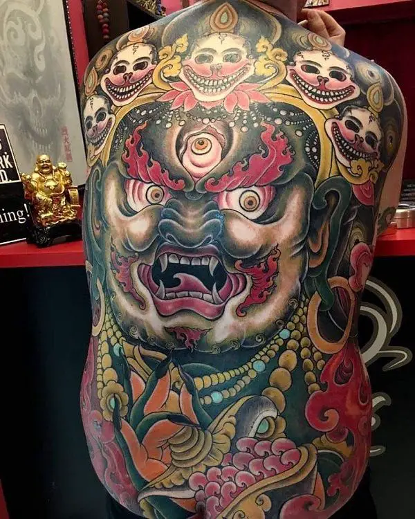 Tatuaje de Sid Thapa