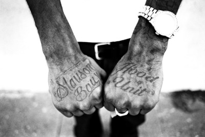 Tatuaje de la mano de Nipsey Hussle