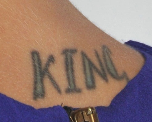 jamie king rey tatuaje