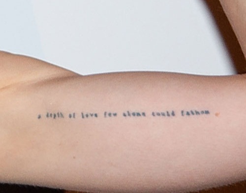 cita del tatuaje de Jamie King