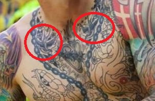Tatuaje de Daniel Agger en el pecho