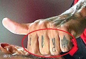 Tatuaje de Paolo Guerrero en el tobillo izquierdo 01