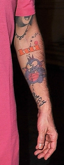 Marc Jacobs lui tatuaje