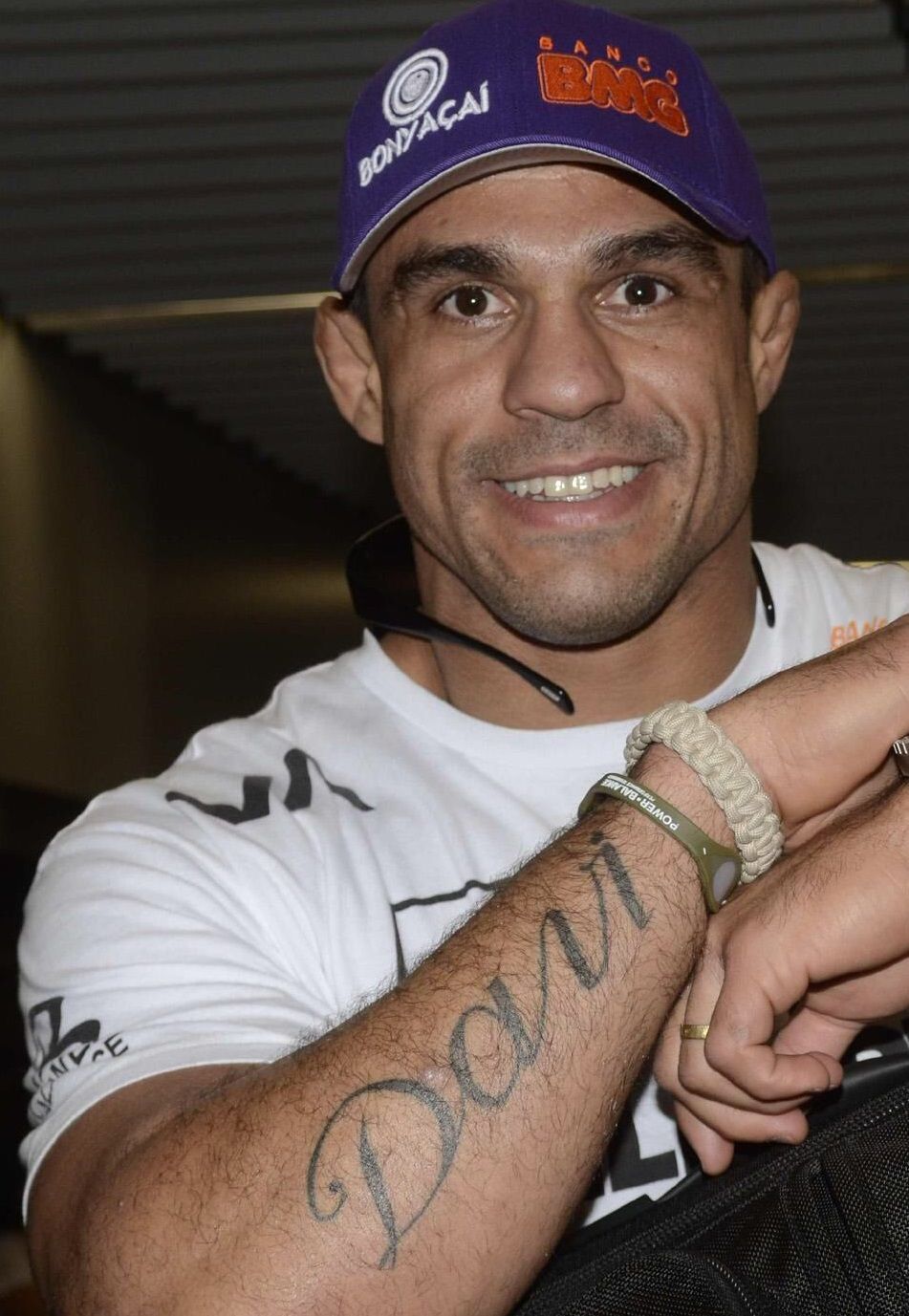 Davi Tattoo en el brazo derecho de Vitor Belfort