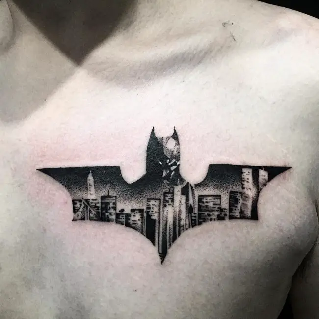tatuaje de batman