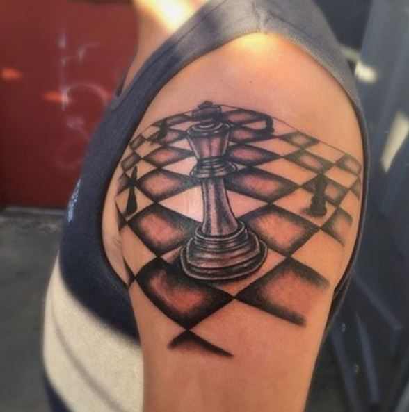 Tatuaje de ajedrez