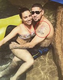 Tatuaje en el hombro izquierdo de Gary Sanchez