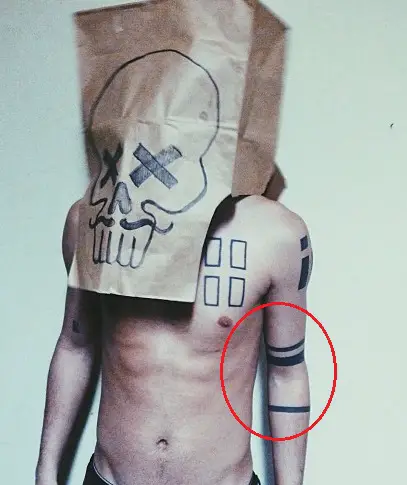 Tatuaje de Tyler Joseph en el brazo izquierdo 