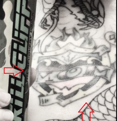 Tatuaje de mamá Andy Hurley