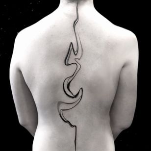 Tatuaje abstracto de espécimen