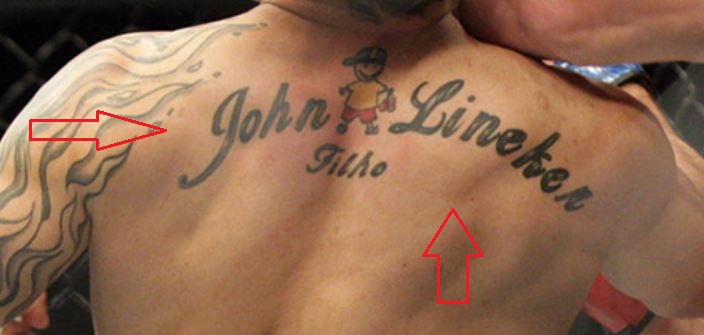 Nombre del tatuaje John Lineker 2