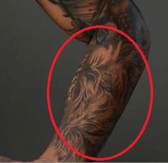 Tatuaje de león swanson