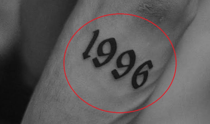 Tatuaje con el número de Jack Gilinski