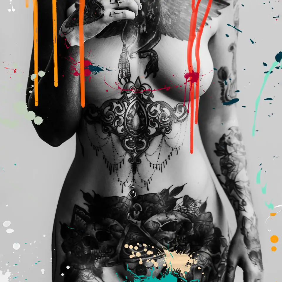 Fotografía de Sud aka Shot by Sud - Modelo: mr.s lovely ink #Sud #ShotbySud #tattoophotography #tattoomodel #tattooart