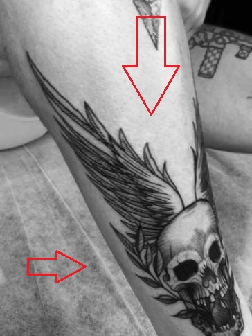 Tatuaje de calavera de Jake Paul