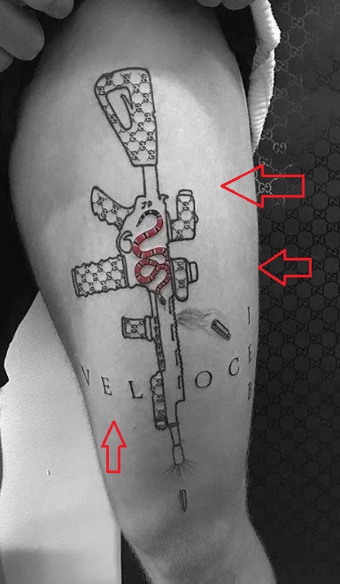 Pistola de tatuaje Jake Paul