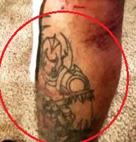 Tatuaje del guerrero Tony Ferguson