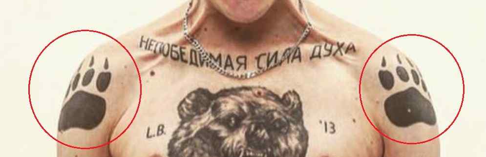 Tatuaje de garra Ilya Prusikin