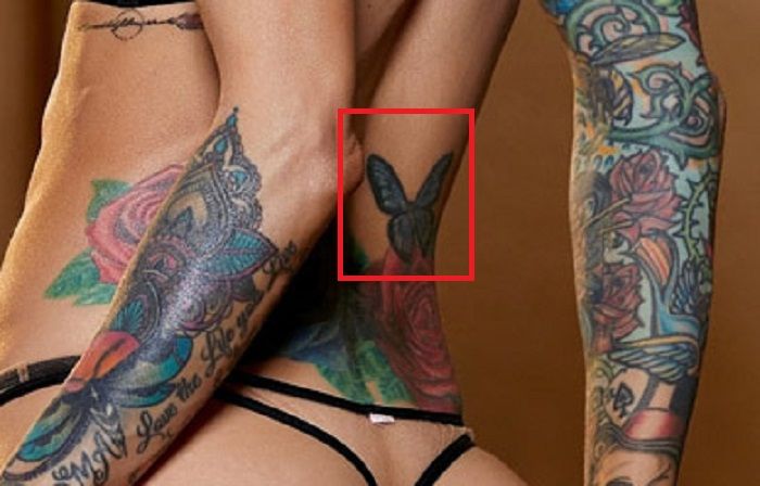 tatuaje en la espalda de sarah jessie