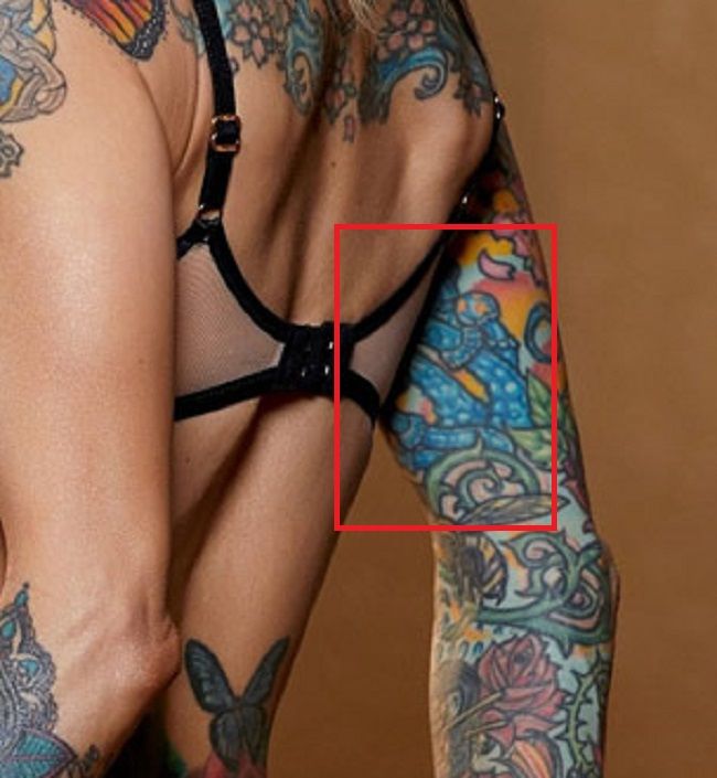tatuaje del brazo derecho-sarah jessie