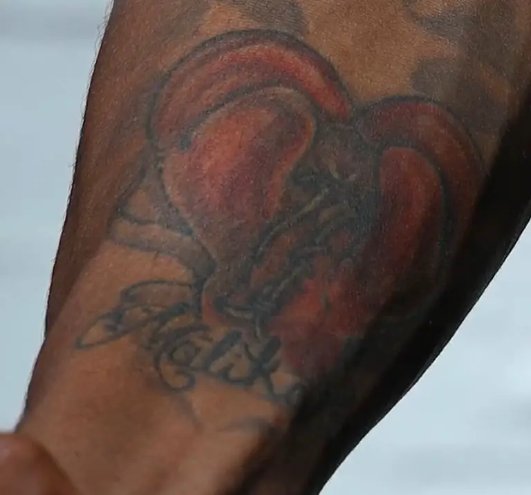 Tatuaje en guantes de boxeo Stevenson