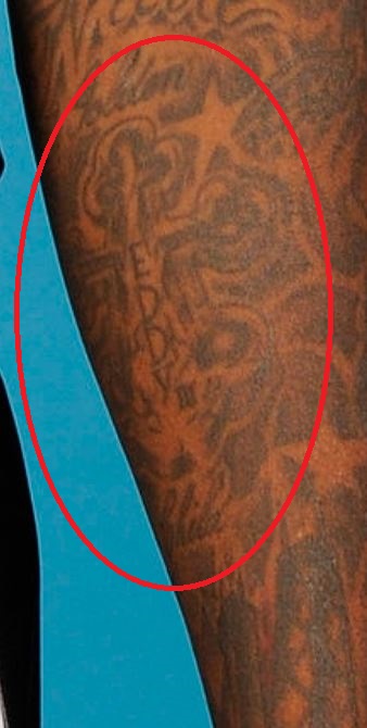 Tatuaje de Eddy Cross con nombre
