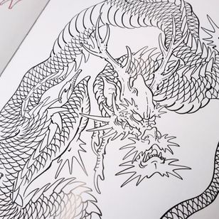 Bill Canales: Libro de dragones #BillCanales #BookofDragons #tattoobook #tattooart #dragon