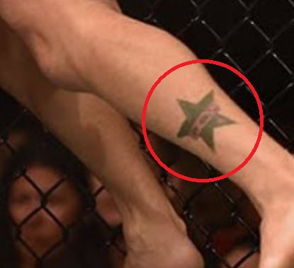 Tatuaje estrella de John Lineker