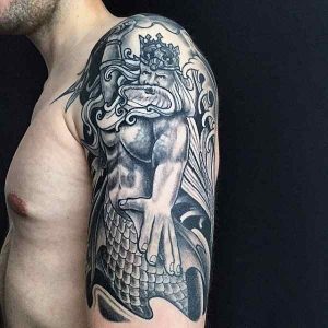 Tatuaje de acuario