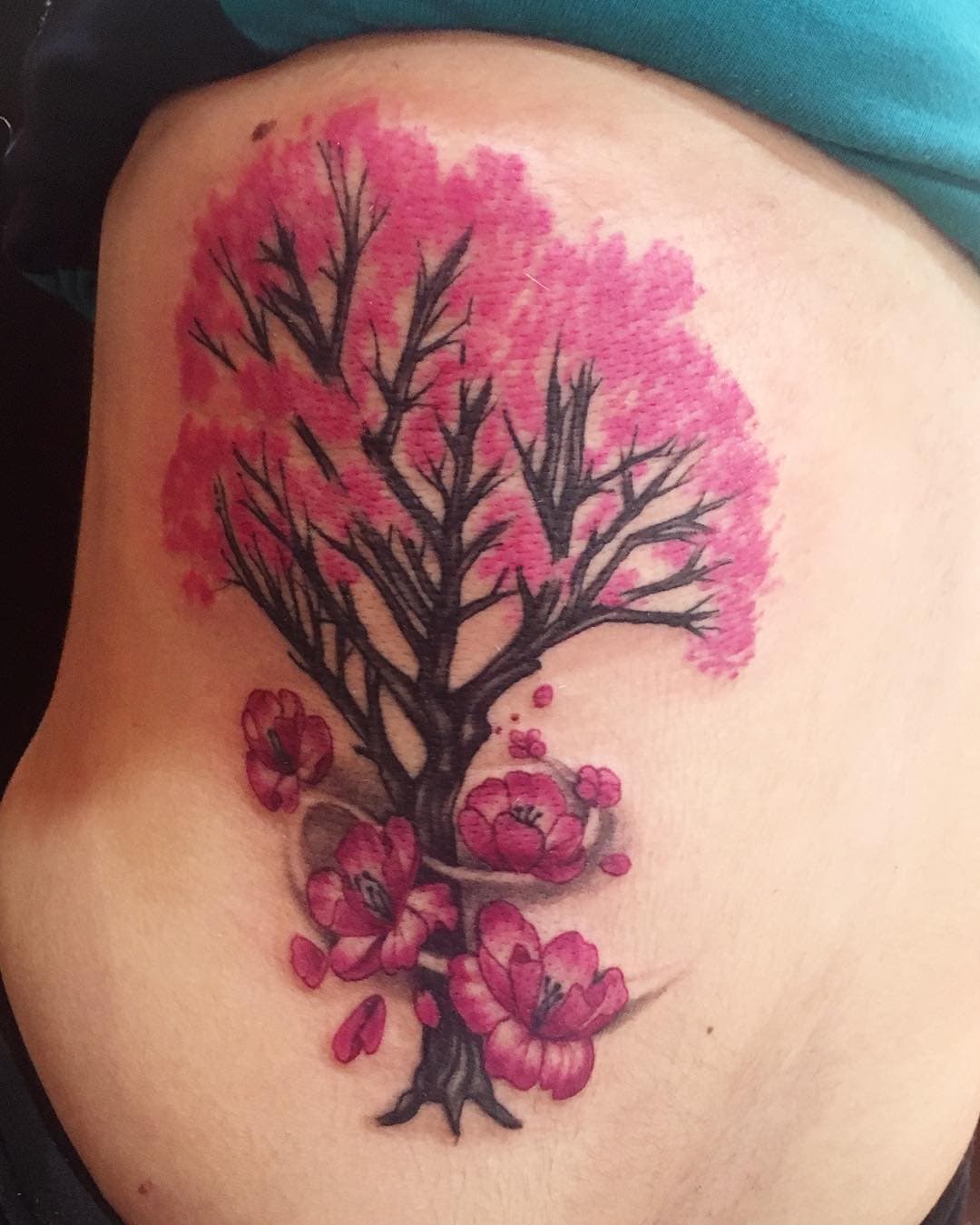 tatuajes florales