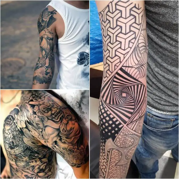 manga de tatuaje para hombres - tatuajes para hombres - manga de tatuaje