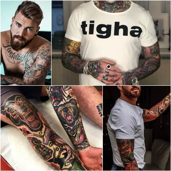 manga de tatuaje para hombres - tatuajes para hombres - manga de tatuaje