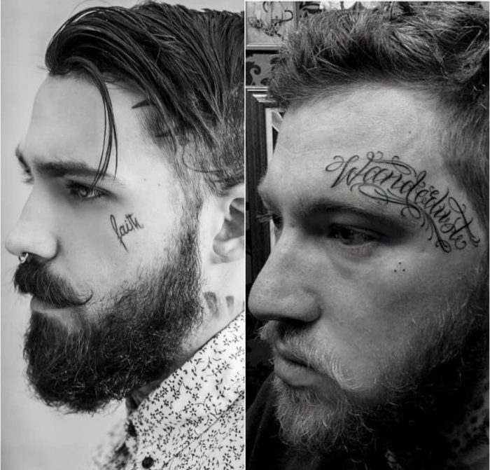 Tatuaje de cara - Tatuajes de cara de hombres - Tatuajes de cara de hombres - Tatuajes de cara de hombres