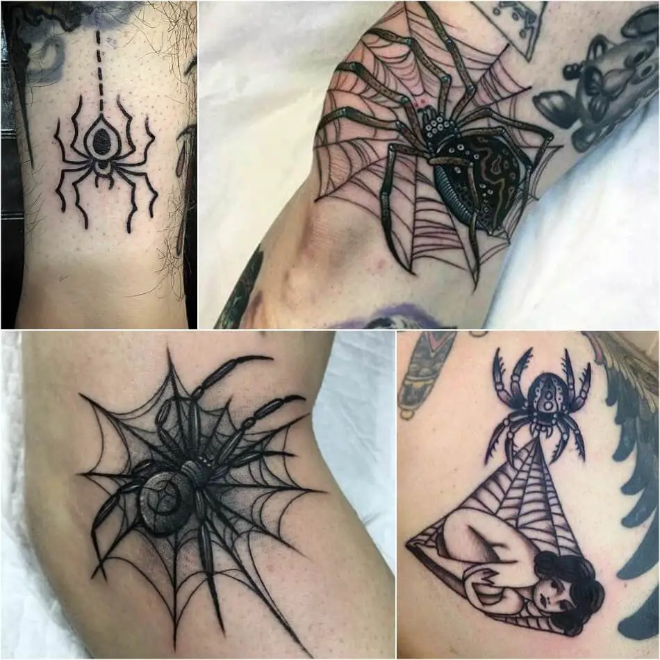 tatuaje de araña - tatuaje de araña para hombres - tatuaje de araña para hombres - tatuaje de araña para hombres 