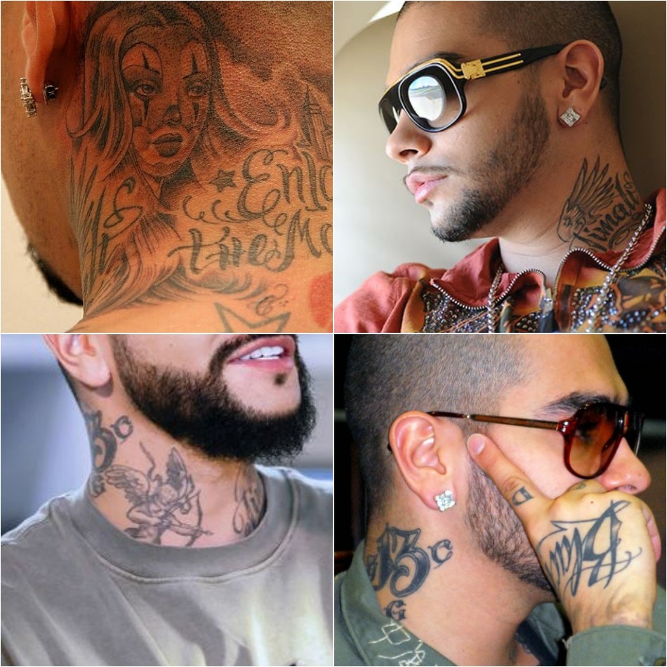 Tatuaje Timati - Tatuaje Timati en el cuello - Tatuaje Timati en el cuello 