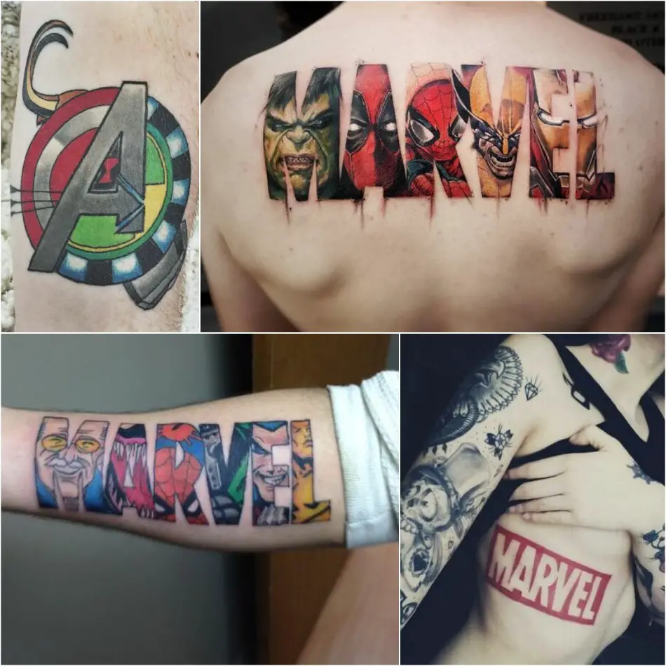 Tatuaje Milagro - Tatuaje Milagro - Tatuaje Superhéroe - Tatuaje Vengadores 