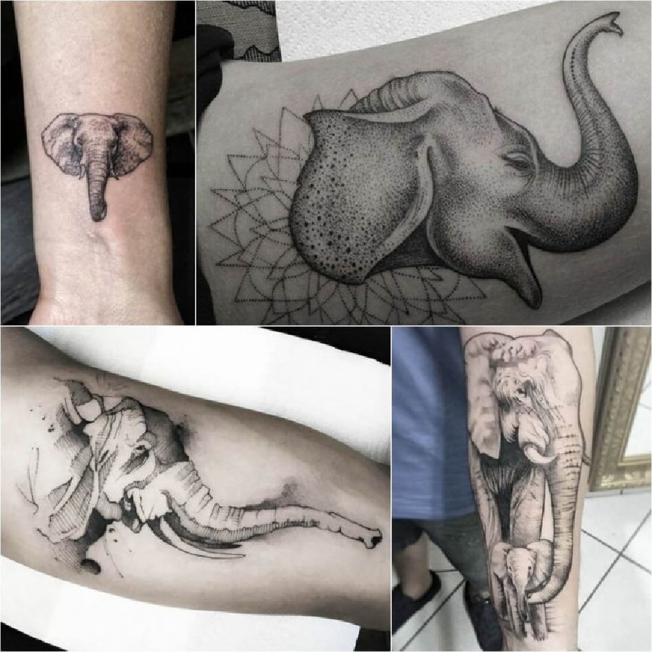 Significado de los tatuajes para hombres - Significado de los tatuajes para hombres - Tatuajes de elefantes para hombres 