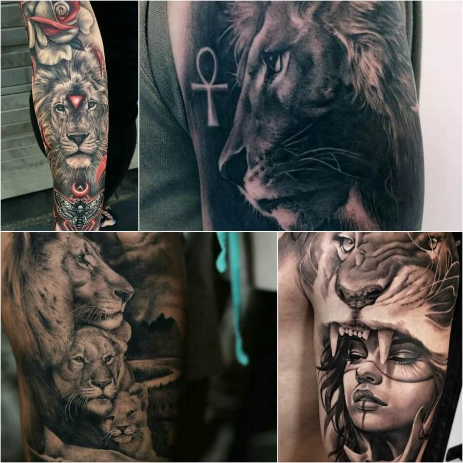 Tatuajes para hombres con significado - Tatuajes para hombres con significado - Tatuajes de leones para hombres 