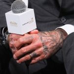 tatuaje de david beckham en el brazo